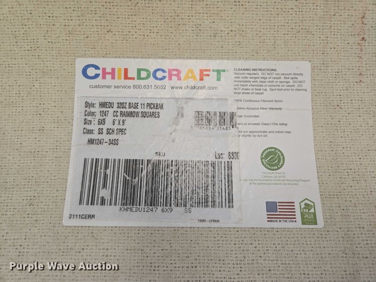 image for item ER5321 (10) play rugs