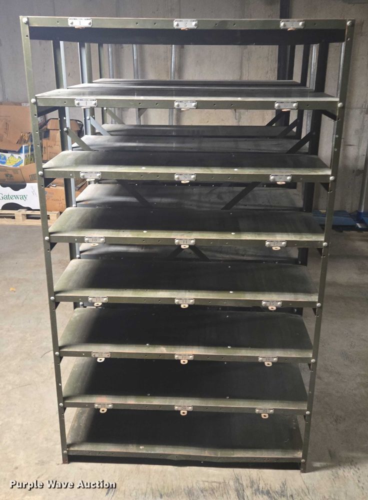 image for item ER5330 (3) metal shelves