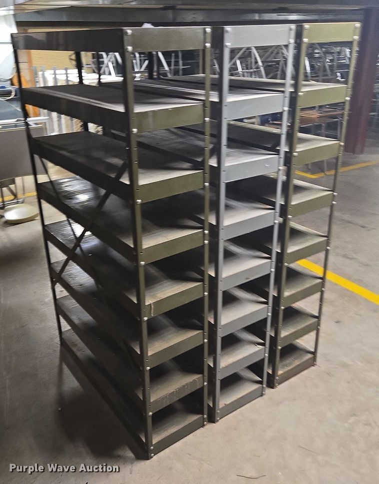 image for item ER5330 (3) metal shelves