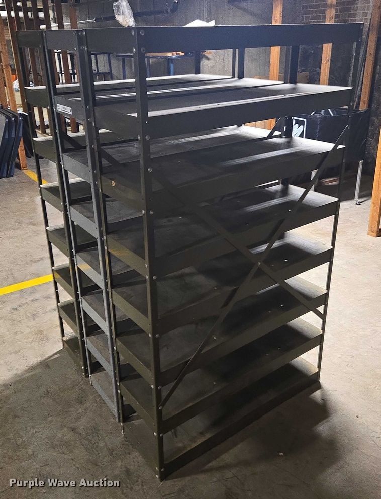 image for item ER5330 (3) metal shelves