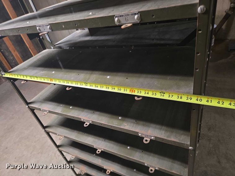 image for item ER5330 (3) metal shelves