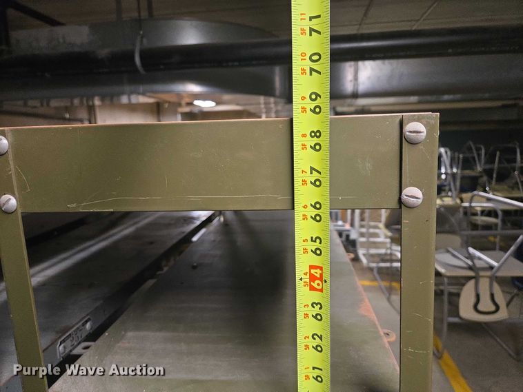 image for item ER5330 (3) metal shelves