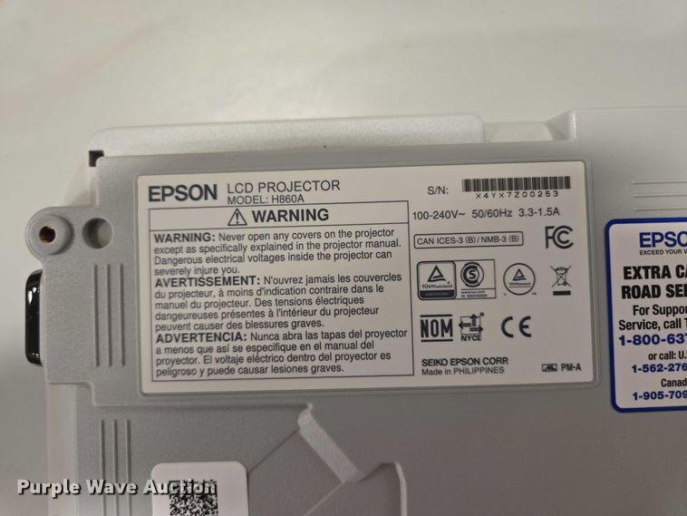 image for item ER5336 (11) Epson LCD projector