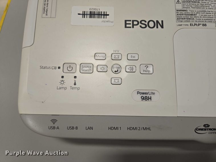 image for item ER5337 (11) Epson LCD projector