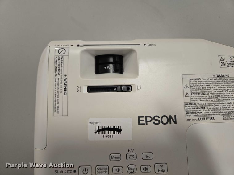 image for item ER5338 (13) Epson LCD projector