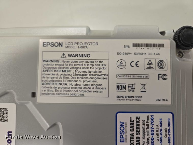 image for item ER5338 (13) Epson LCD projector