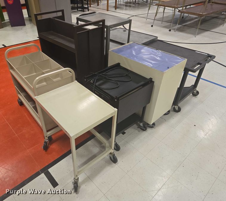 image for item ER5356 (8) rolling carts