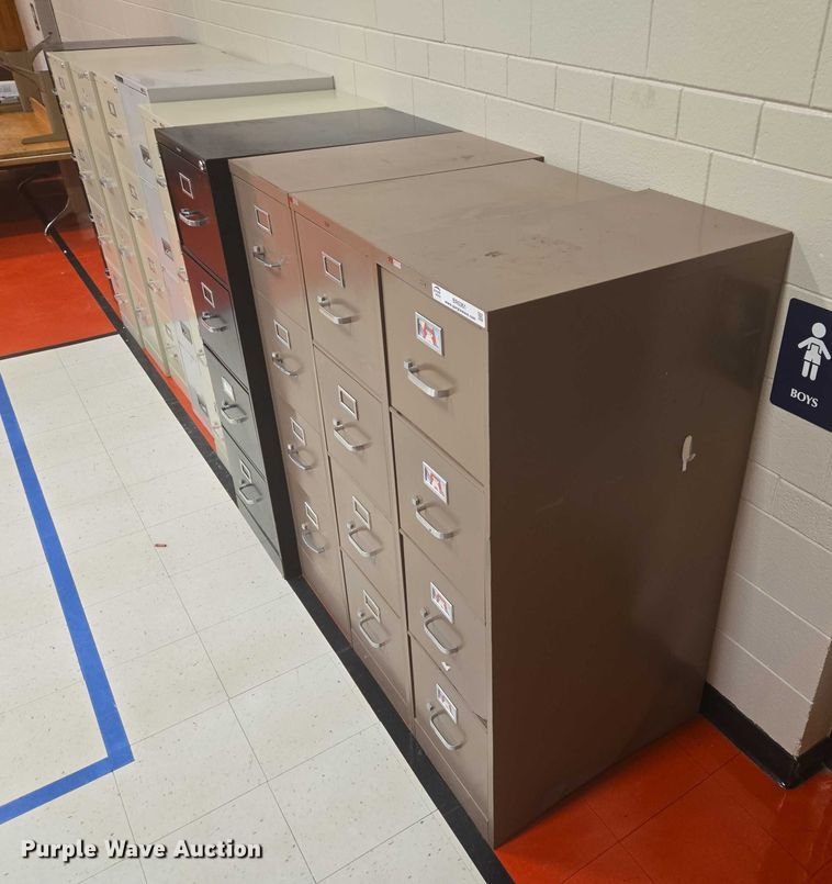 image for item ER5361 (10) filing cabinets
