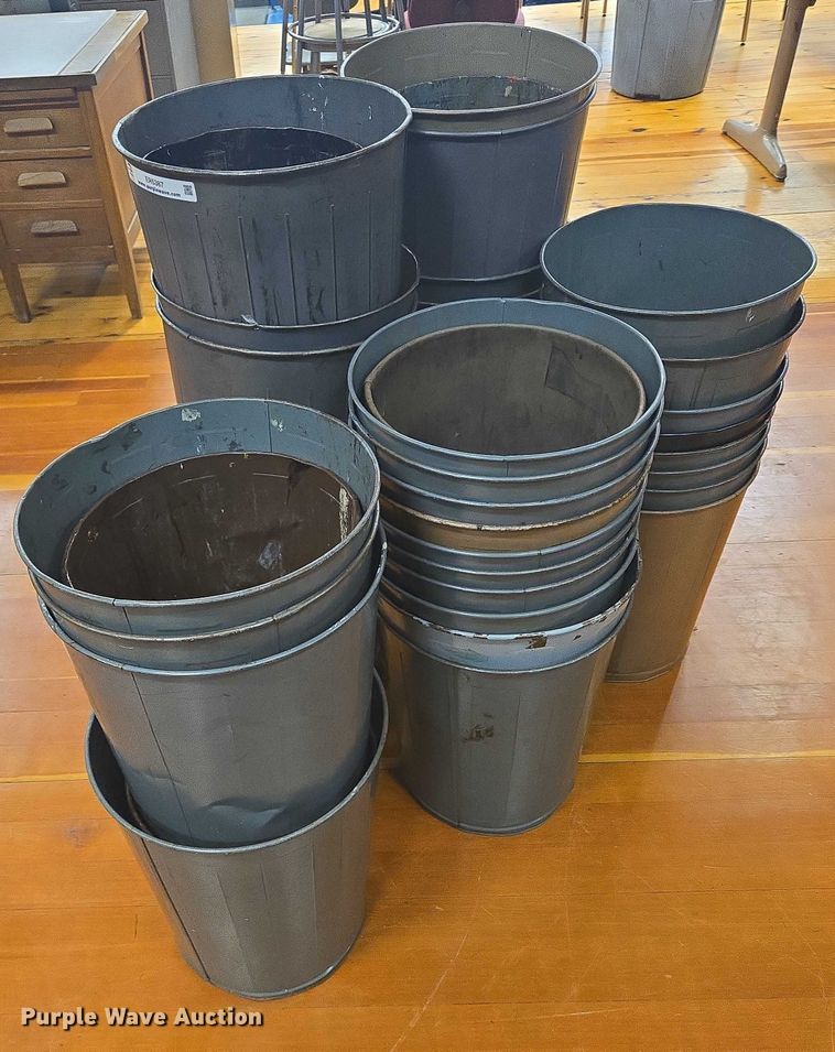 image for item ER5387 Approximately 38 trash cans