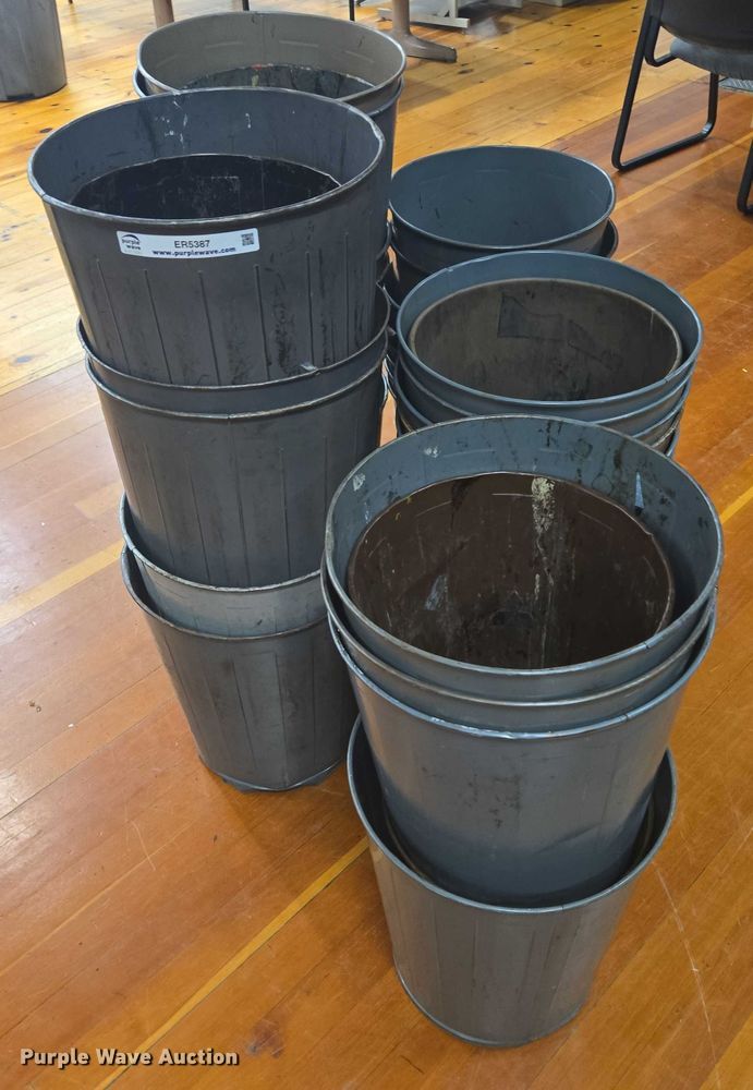 image for item ER5387 Approximately 38 trash cans