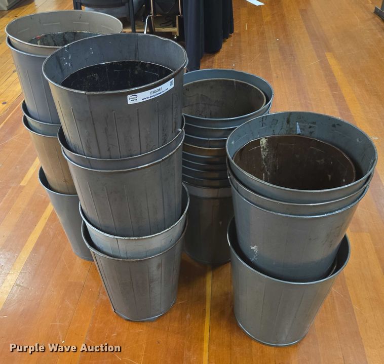 image for item ER5387 Approximately 38 trash cans