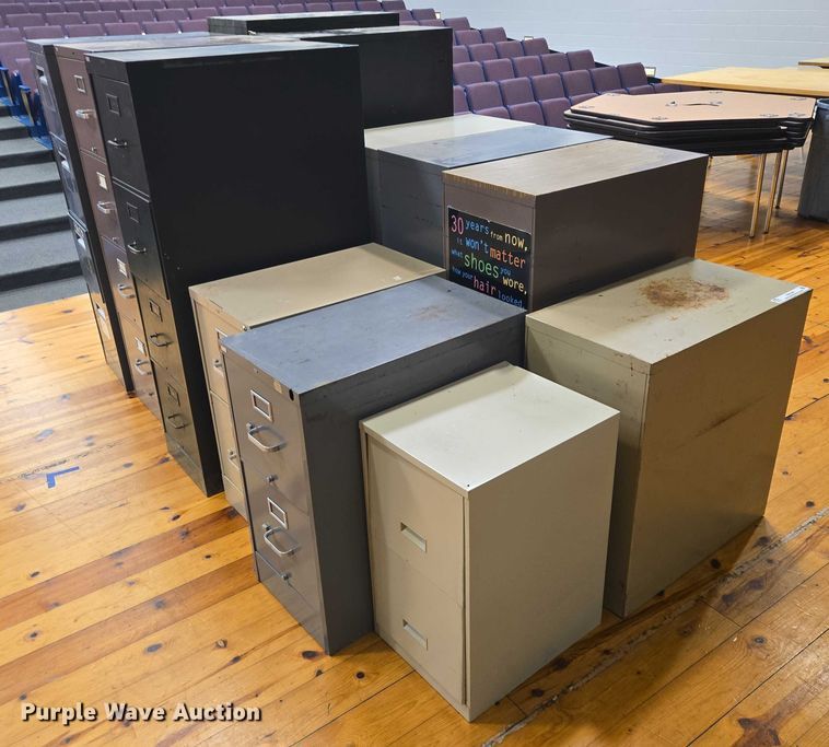 image for item ER5395 (12) filing cabinets