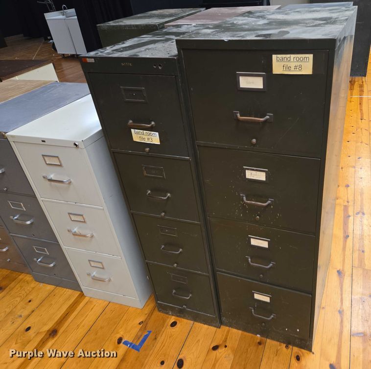 image for item ER5395 (12) filing cabinets