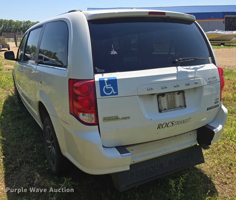 image for item ER5399 2017 Dodge Grand Caravan SXT handicap accessible van