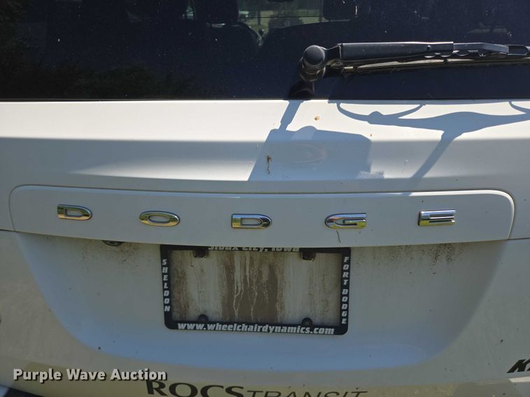 image for item ER5399 2017 Dodge Grand Caravan SXT handicap accessible van