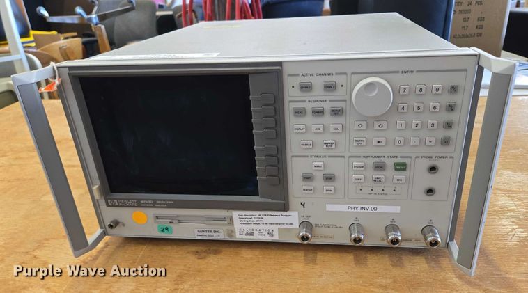 image for item ER5401 Hewlett Packard 8753D network analyzer