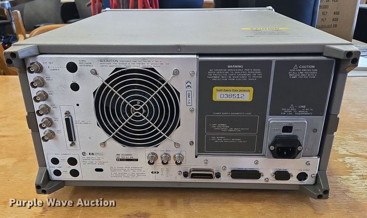 image for item ER5401 Hewlett Packard 8753D network analyzer