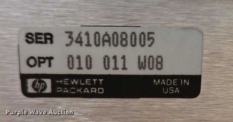 image for item ER5401 Hewlett Packard 8753D network analyzer