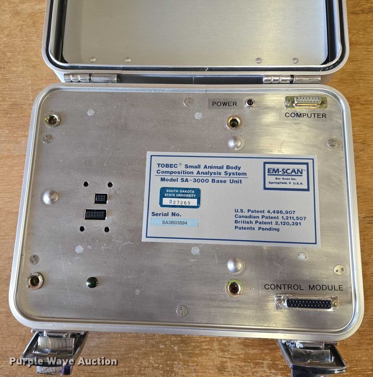 image for item ER5413 EM-Scan SA-3000 small animal body composition analysis system