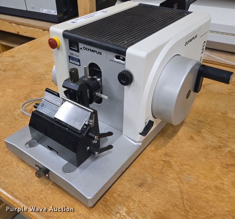 image for item ER5414 1997 Olympus Cut 4060E rotary motorized microtome
