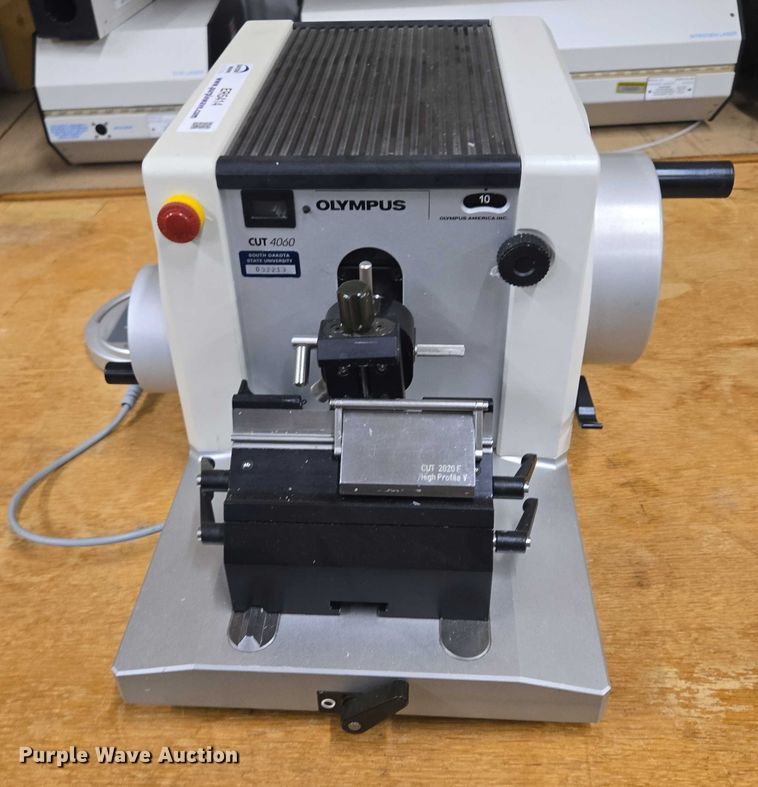 image for item ER5414 1997 Olympus Cut 4060E rotary motorized microtome