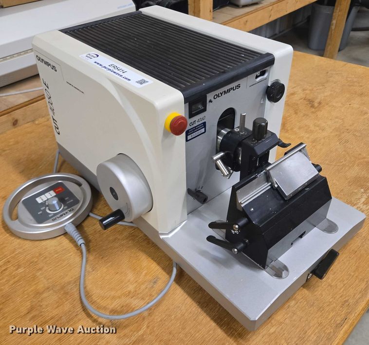 image for item ER5414 1997 Olympus Cut 4060E rotary motorized microtome
