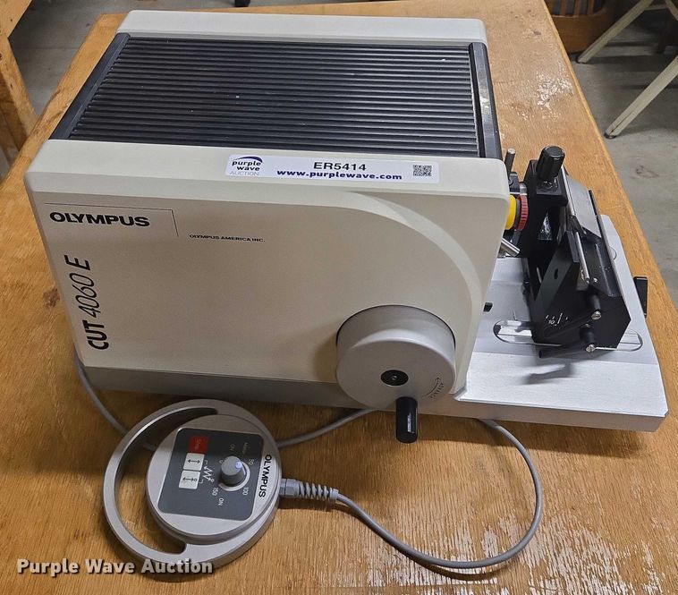 image for item ER5414 1997 Olympus Cut 4060E rotary motorized microtome