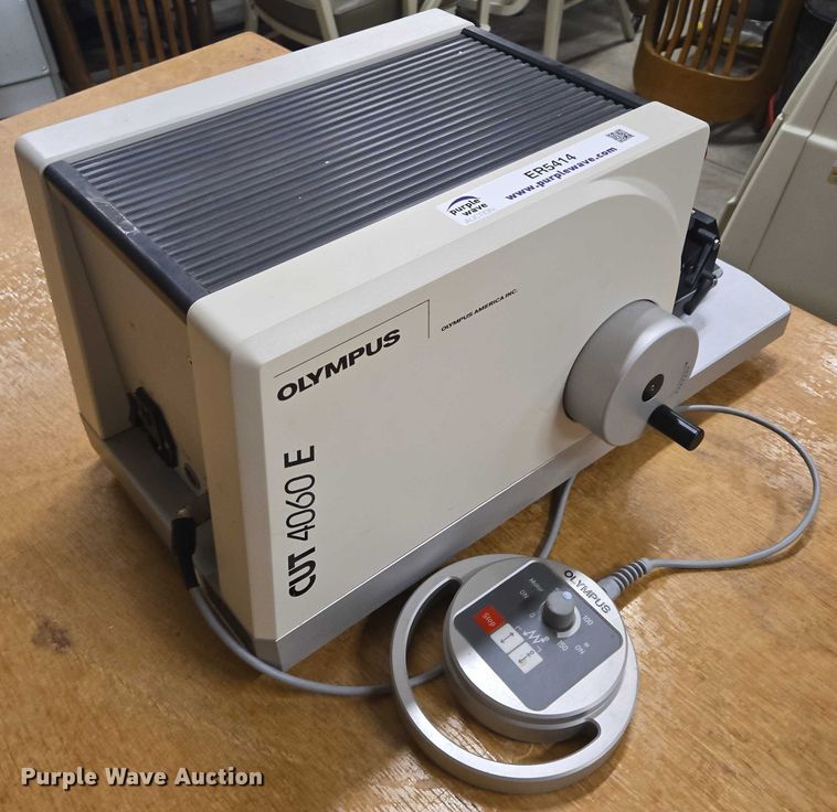 image for item ER5414 1997 Olympus Cut 4060E rotary motorized microtome