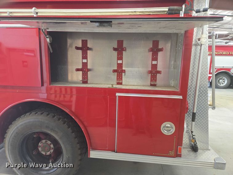 image for item ER5431 1985 GMC 7000 pumper fire truck