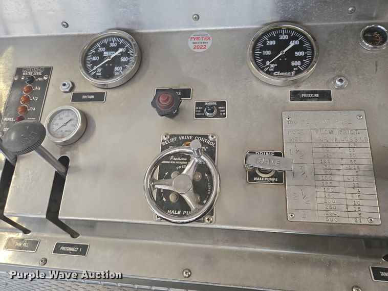 image for item ER5431 1985 GMC 7000 pumper fire truck