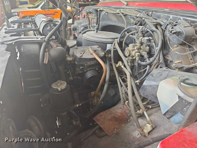 image for item ER5431 1985 GMC 7000 pumper fire truck