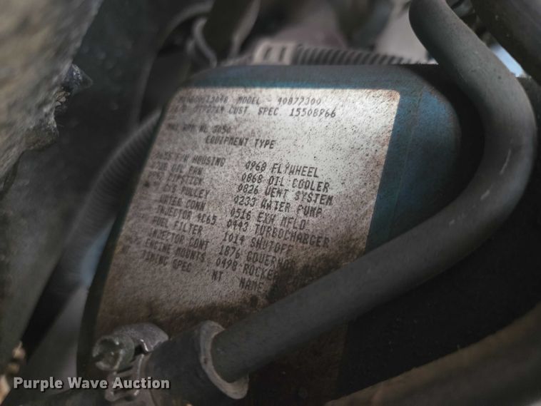 image for item ER5431 1985 GMC 7000 pumper fire truck