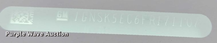 image for item ER5436 2015 Chevrolet Suburban SUV