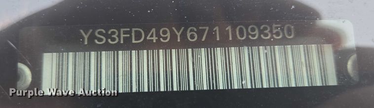 image for item ER5439 2007 Saab  9-3 