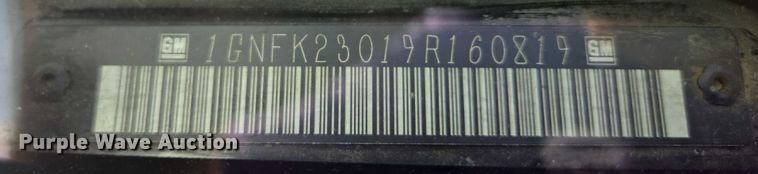 image for item ER5441 2009 Chevrolet Tahoe SUV