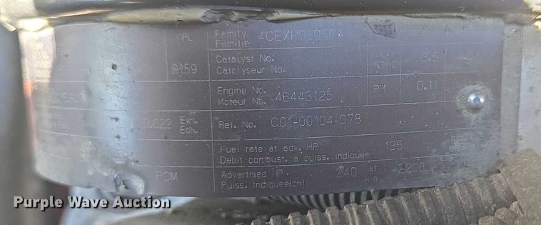 image for item ER5442 2005 Sterling L7500 dump truck