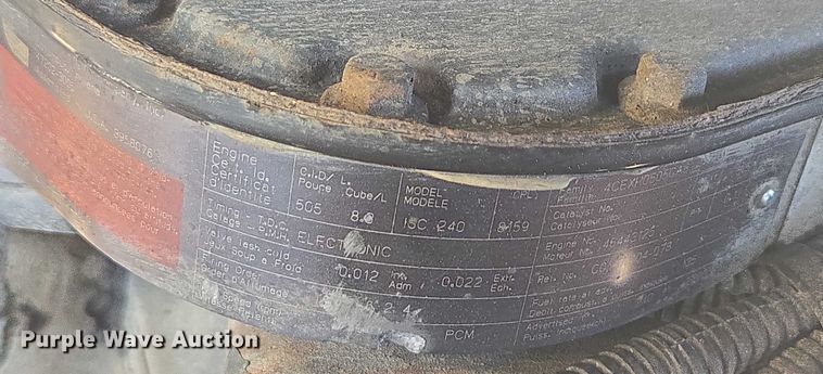 image for item ER5442 2005 Sterling L7500 dump truck