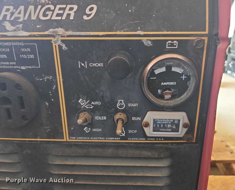 image for item FB9391 Lincoln Electric Ranger 9 welder/generator