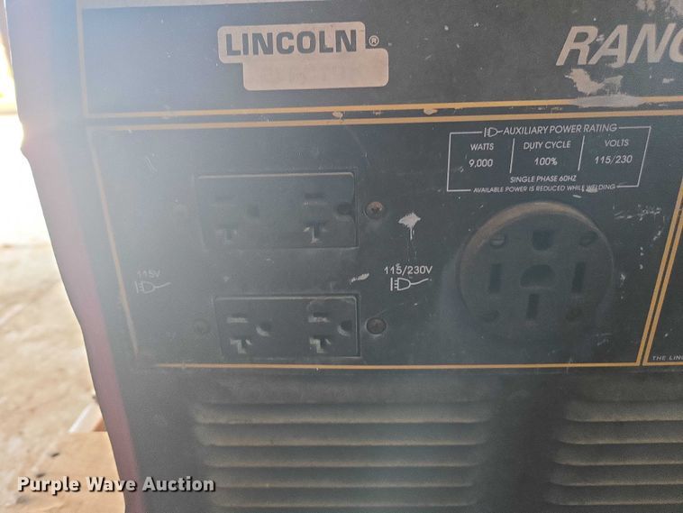 image for item FB9391 Lincoln Electric Ranger 9 welder/generator
