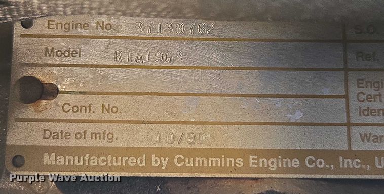 image for item FB9395 Onan 450DFEC generator