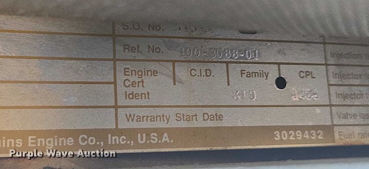 image for item FB9395 Onan 450DFEC generator