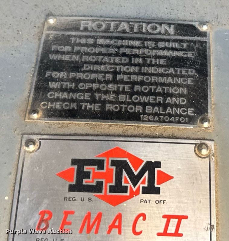 image for item FB9396 EM Bemac II generator