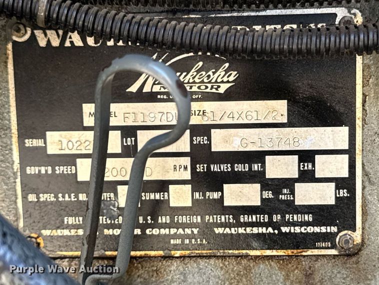 image for item FB9396 EM Bemac II generator