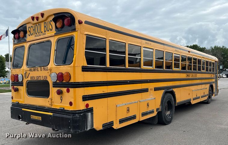 image for item MO9290 2007 Blue Bird All American school bus