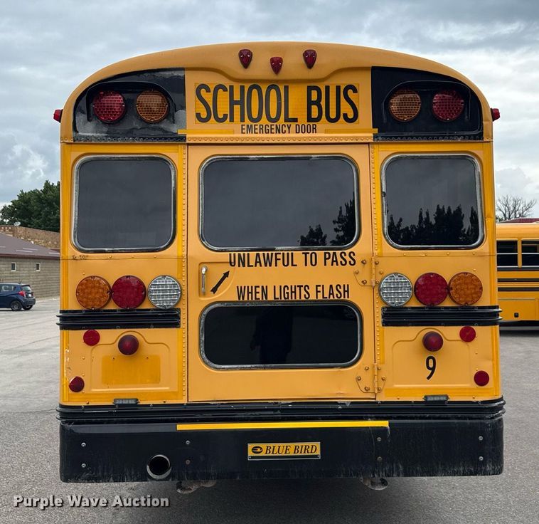 image for item MO9290 2007 Blue Bird All American school bus