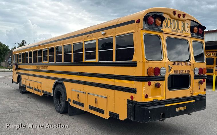 image for item MO9290 2007 Blue Bird All American school bus