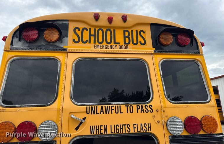 image for item MO9290 2007 Blue Bird All American school bus