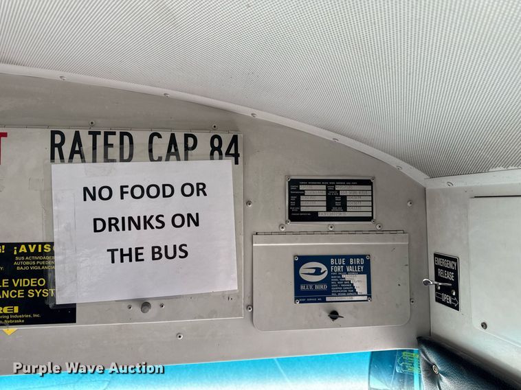 image for item MO9290 2007 Blue Bird All American school bus