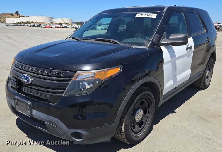 image for item YA0644 2015 Ford Explorer Police Interceptor SUV