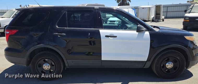 image for item YA0644 2015 Ford Explorer Police Interceptor SUV